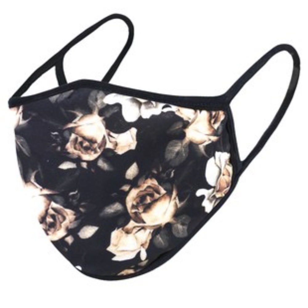 The Rose Triple Layered Reusable Face Mask